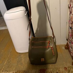 Dooney & Bourke Olive Green Crossbody Bag